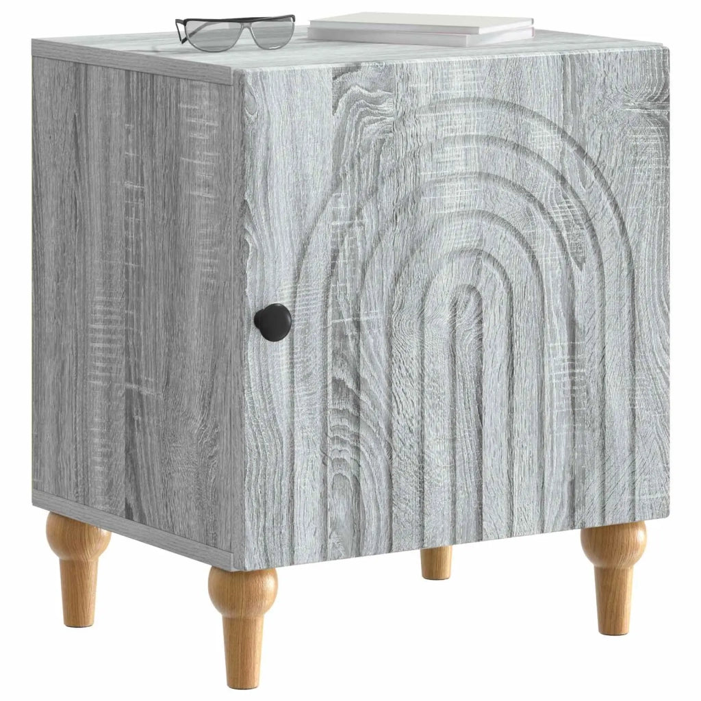 Armadio da Notte 2 pz Grigio Sonoma 43 x 34,5 x 50 cm 894118
