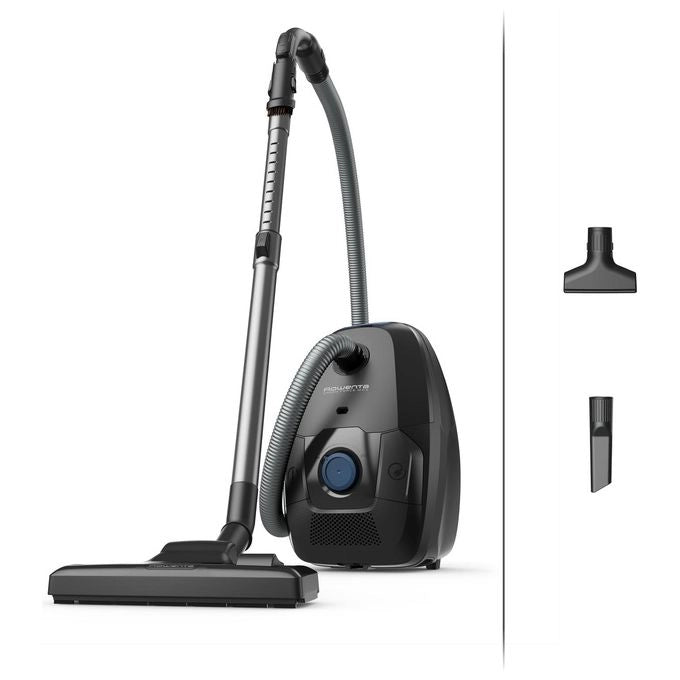 Rowenta RO4931EA Green Force Max Aspirapolvere a Traino con Sacco 4.5 L 900 W 75 dB colore Nero
