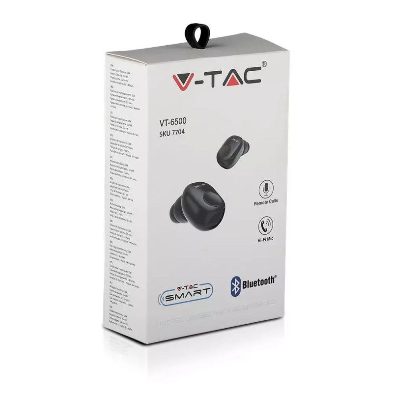 Auricolari Bluetooth 55Mah colore nero