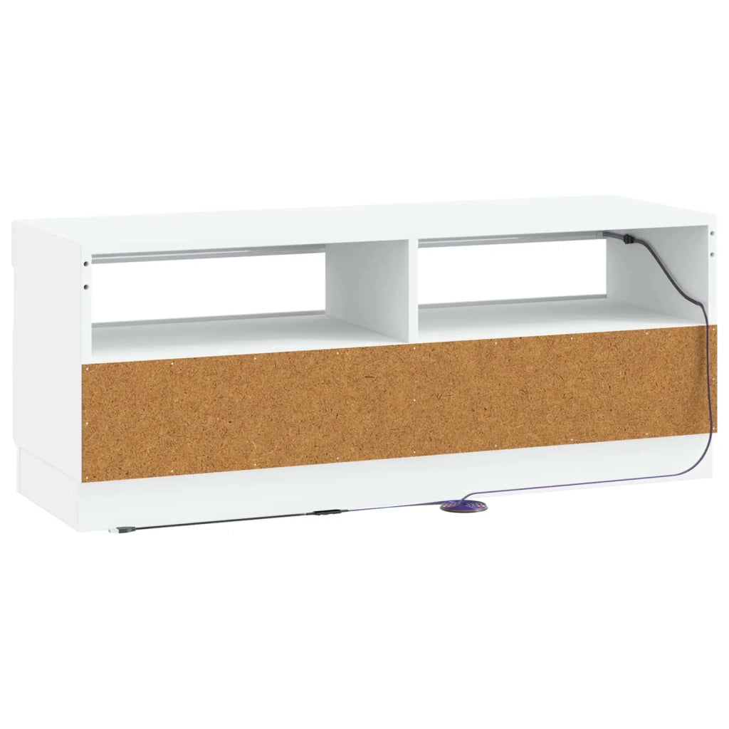 Mobile TV LED Bianco Legno ingegnerizzato 897425