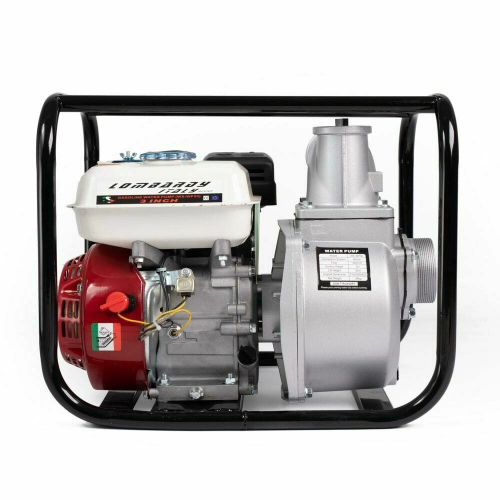 Motopompa autoadescante a scoppio acque torbide 163 cc 4T 6,5 Hp 60.000l/h