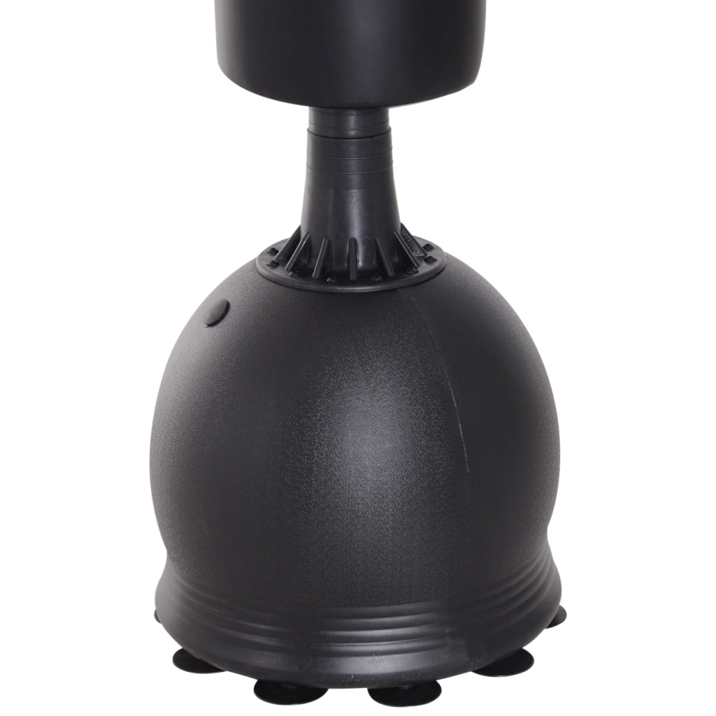 Saco de Boxeo de Pie 165 cm con Base Rellenable de Agua o Arena ¨C zephmum ¨C 50x50x165 cm Nero