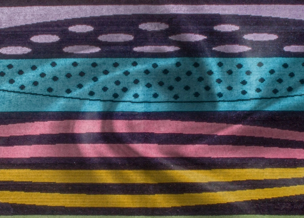 Telo Mare Jacquard Spugna Asciugamano Spiaggia Disegno Picasso Fish
