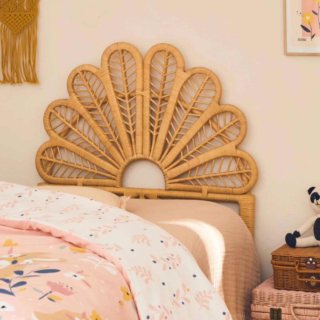 Testata in rattan naturale