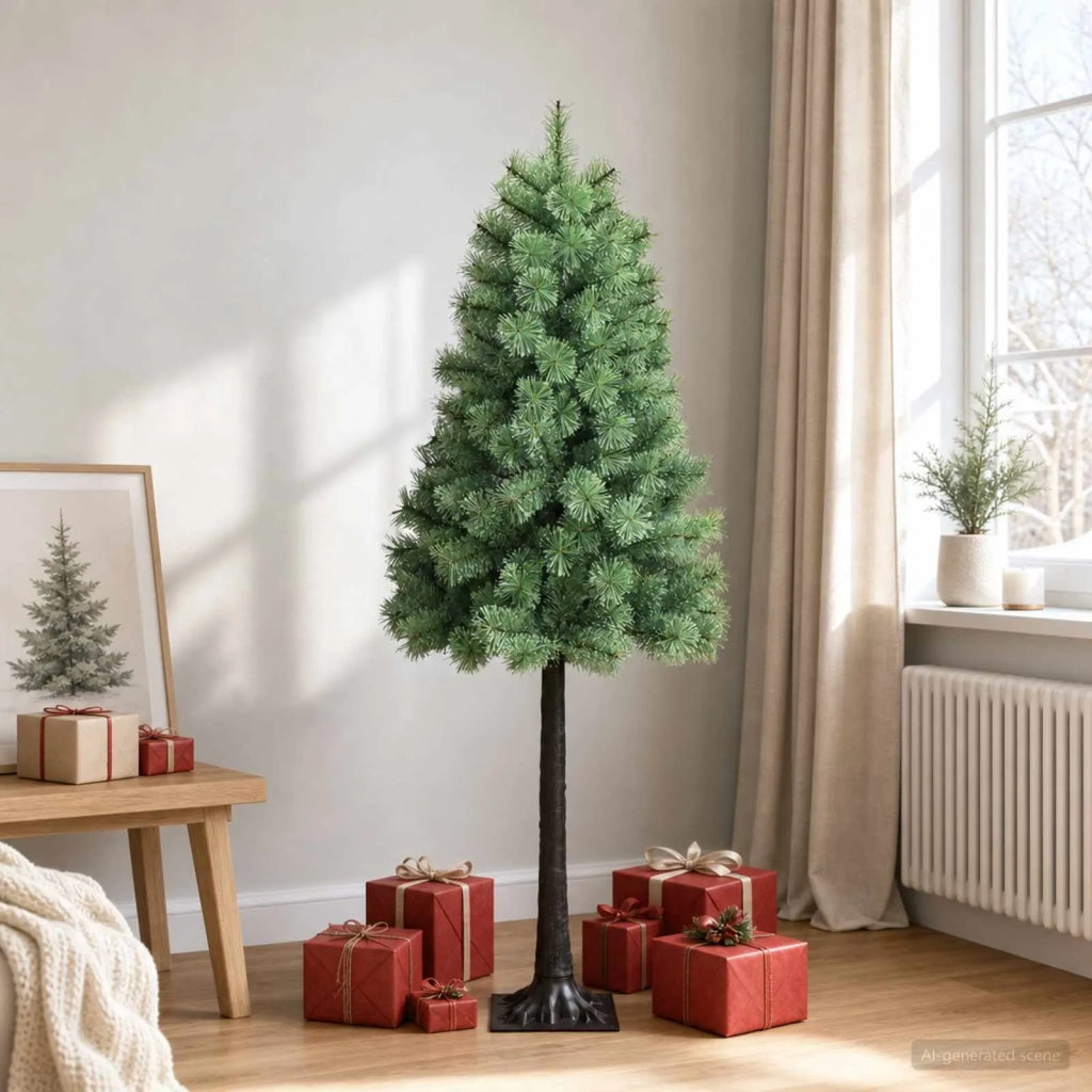 Albero di Natale Artificiale con Rami Pieghevoli 180 cm 42055635