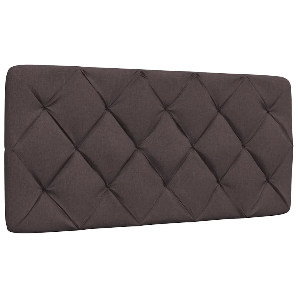 Giroletto con LED senza Materasso Marrone Scuro 100x200 cm