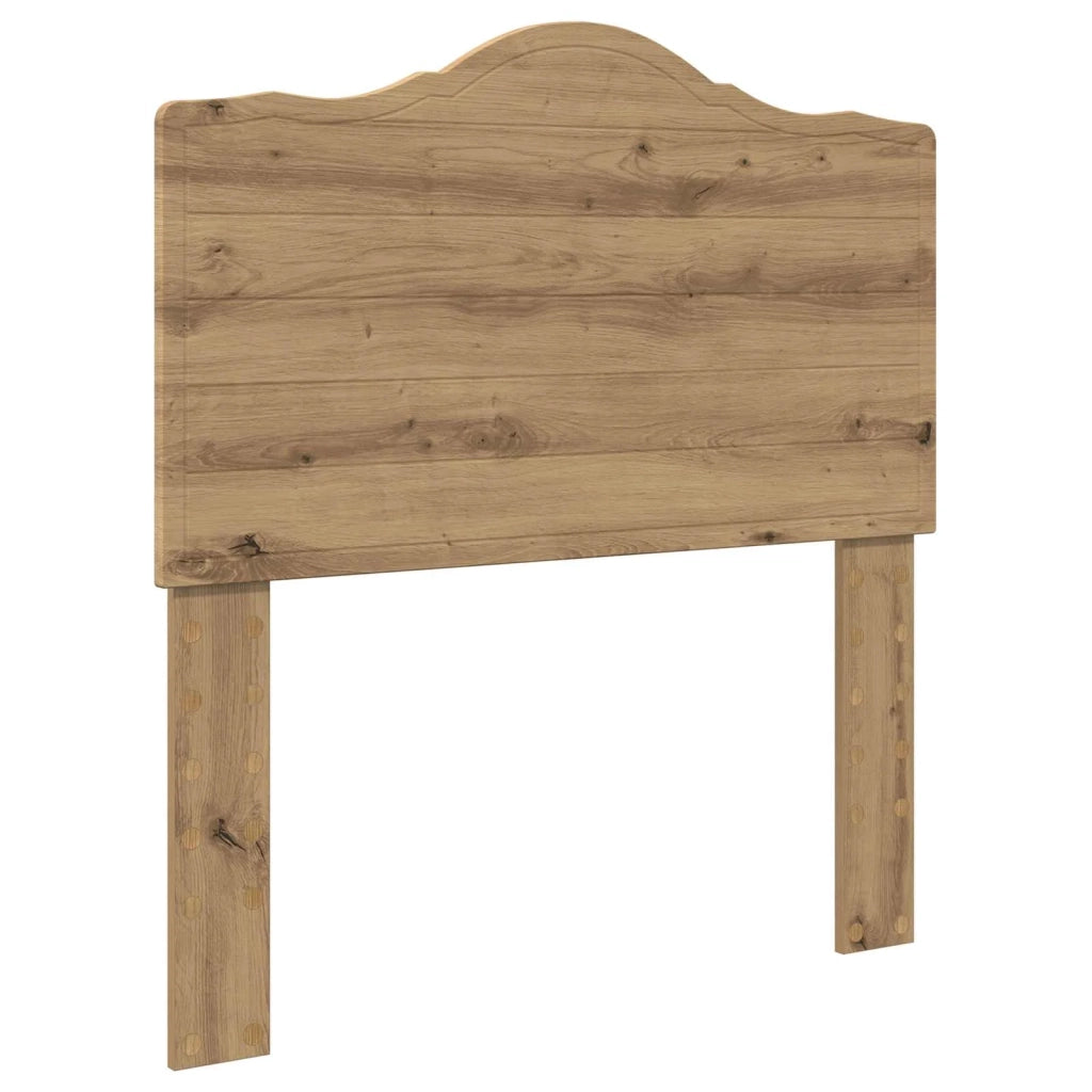 Struttura del letto con testiera-Giroletto con Testiera Rovere Artigianale 75 x 190 cm 926094