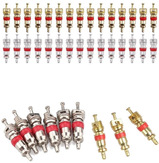 242-delice strumento per rimozione valvole - Attrezzatura per riparazione pneumatici - Facile da utilizzare - Bicolore - Adatto per auto, bicicletta e moto.