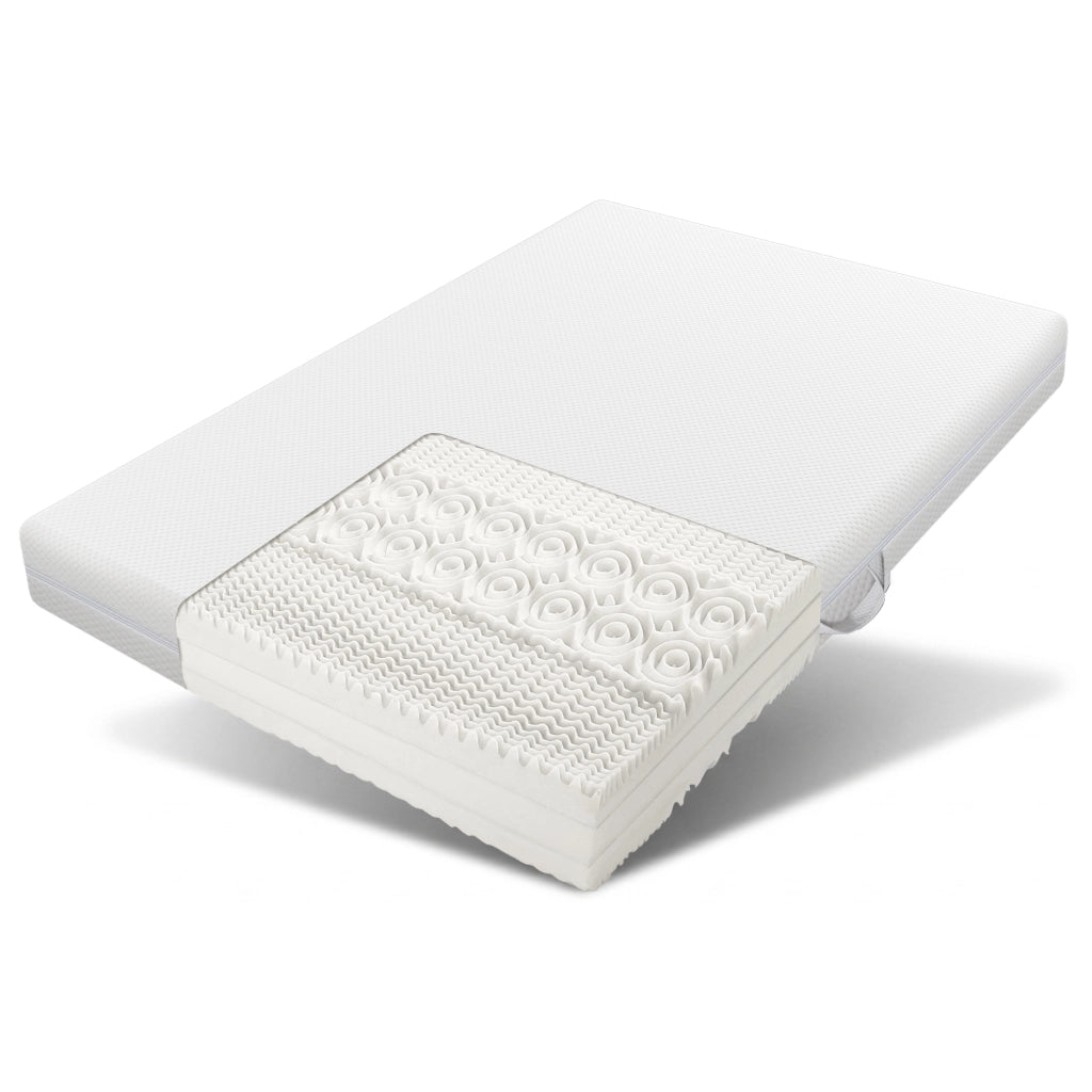 Materasso Matrimoniale 140x200 in Waterfoam 7 Zone differenziate - Altezza 20 cm