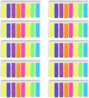 Etichette Autoadesive - 2000 Stuks - 8 Colori