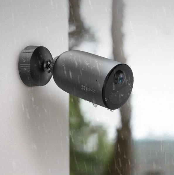 Ezviz CS-EB3-R100-2C3WFL EB3 Telecamera IP Bullet Esterno 3 MP 2K Wi-Fi Batteria Visione Notturna 15 m Audio Bidirezionale colore Nero
