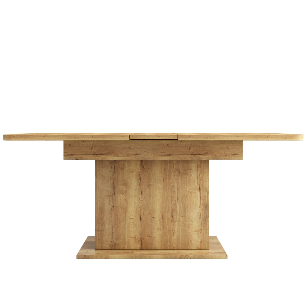TAVOLO da pranzo allungabile 110/130 x 70 x 75 cm naturale in truciolare e metallo