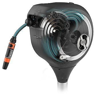Gardena 18616-20 RollUp M Avvolgitubo da Giardino 20 m diametro 11 mm rotazione 360° resistente UV colore Bianco