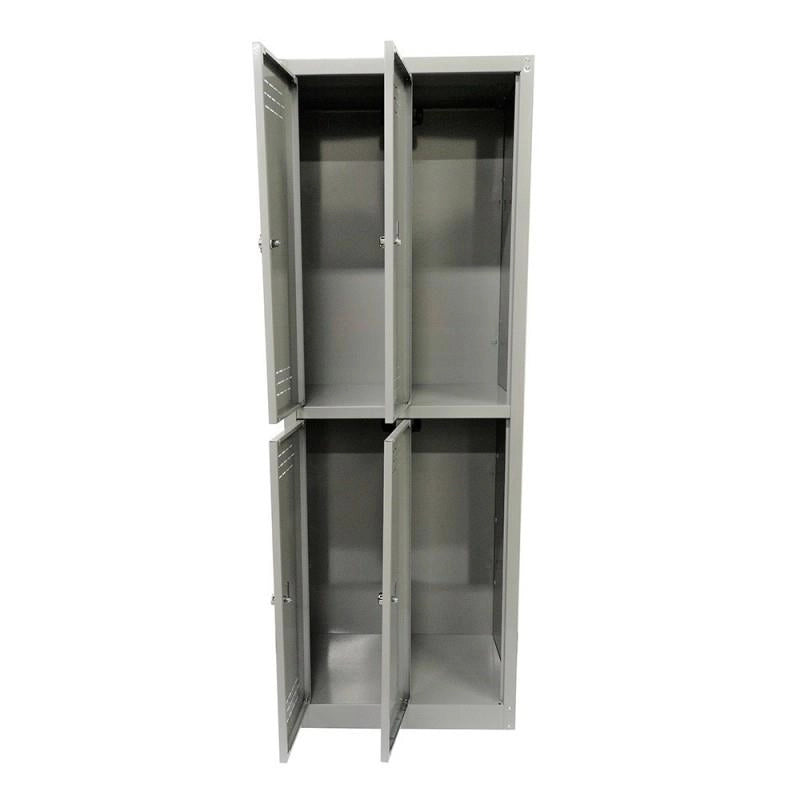 SPOGLIATOIO IN METALLO CON  4 ANTE  60 X 40 X H167 CM