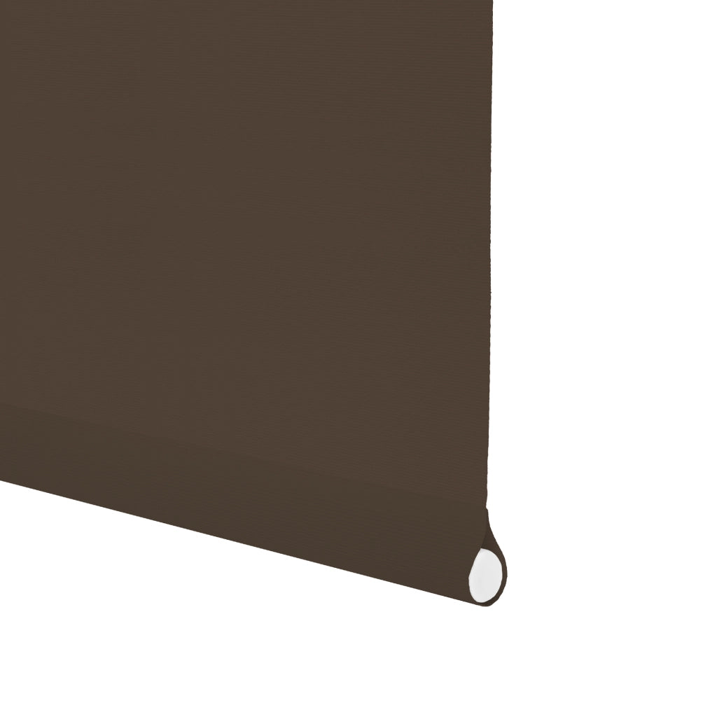 VIEWTEX Tenda a rullo Traslucida Ecofuture (100% tessuto riciclato) Marrone 105 X 190cm - Made in Europe - 5 anni di garanzia