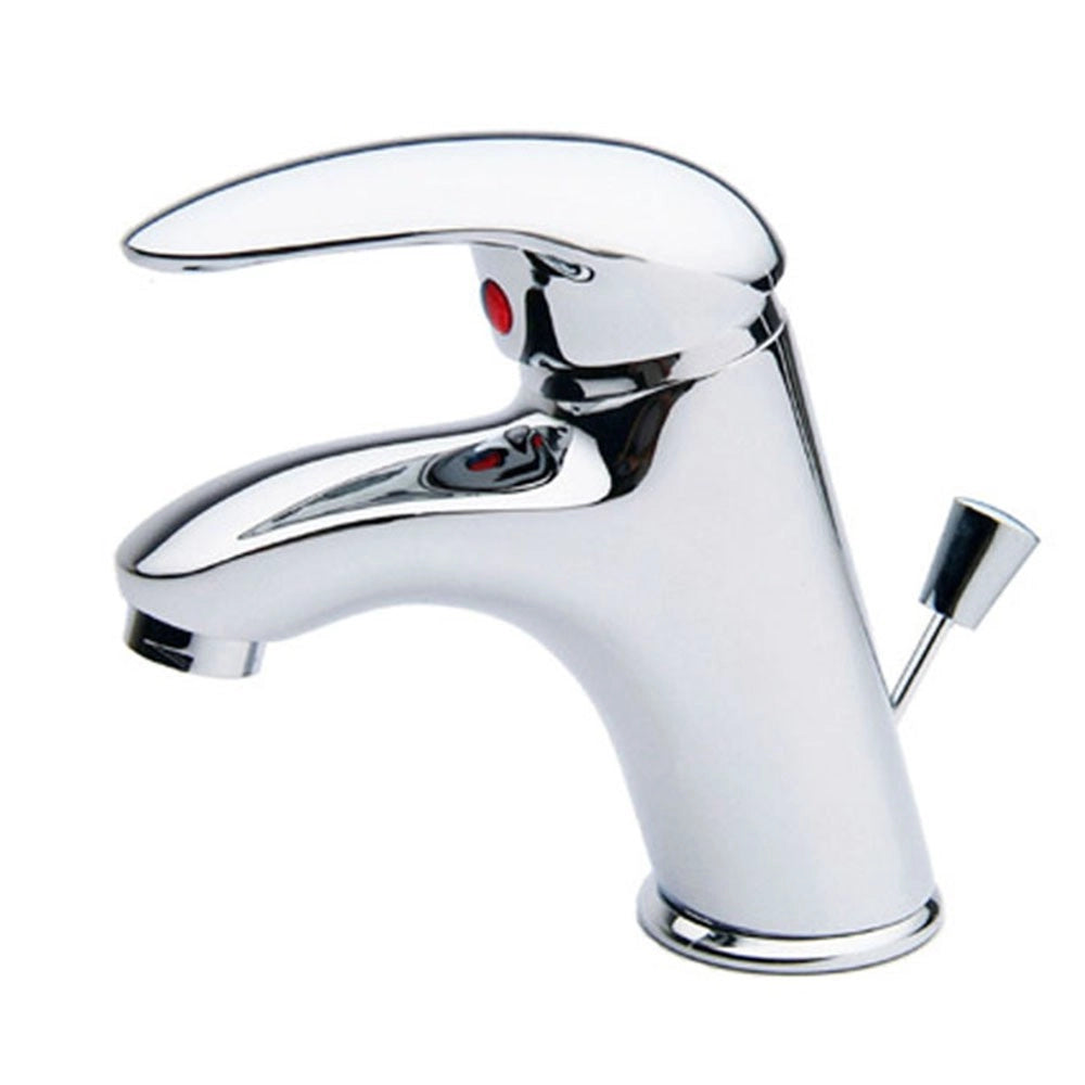 Miscelatore per lavabo serie titan cromato