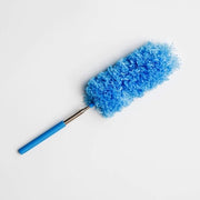 Plumeau estensibile con setole microfibra e manico telescopico - Blu - 33-88cm di lunghezza - Wedel - Microvezel - Risciacqua Plumeau