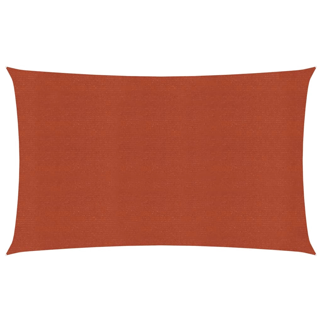 Tela a vela parasole 160 g/m² terracotta 4 x 7 m HDPE 02_0009355