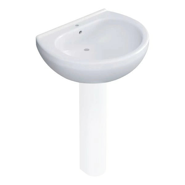 LAVABO 55CM ORCHIDEA BIANCO - HIDROS
