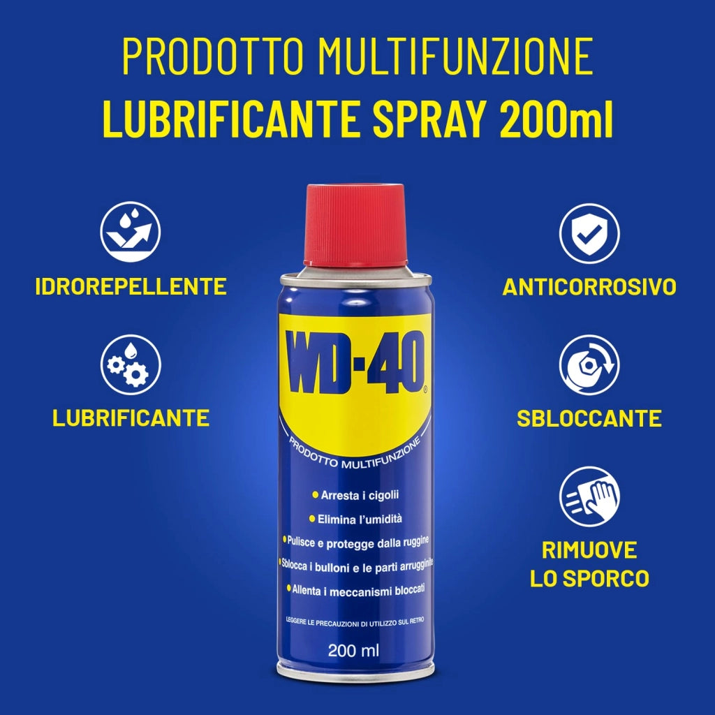 Sbloccante Lubrificante Wd 40 200 ml