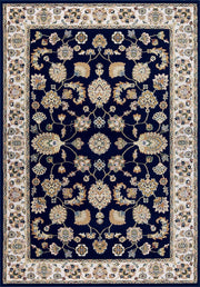 Tappeto BABIL cm.80x240 disegno classico orientale colore blu e crema