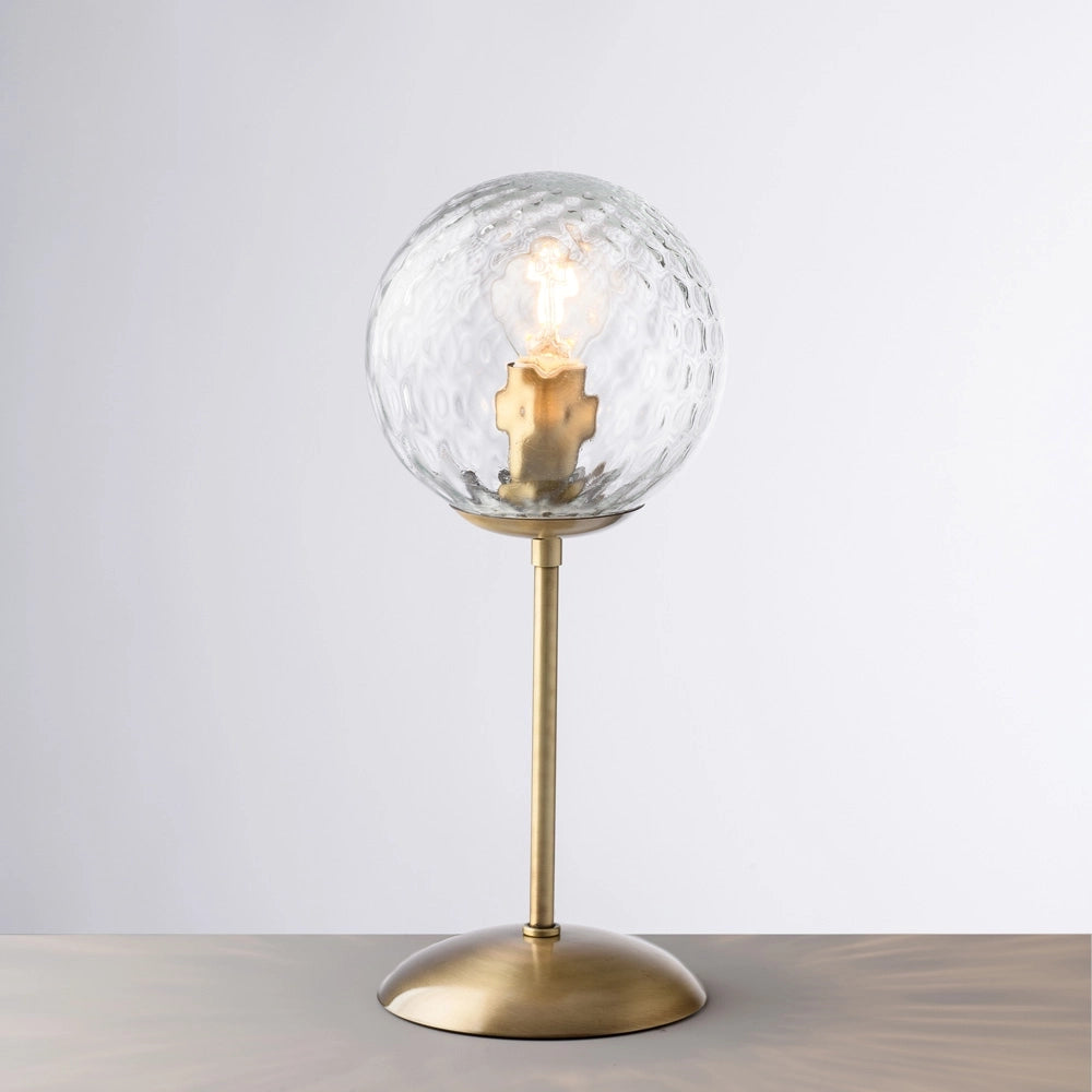 Lumetto Contemporaneo Demetra Metallo Bronzo 1 Luce E14