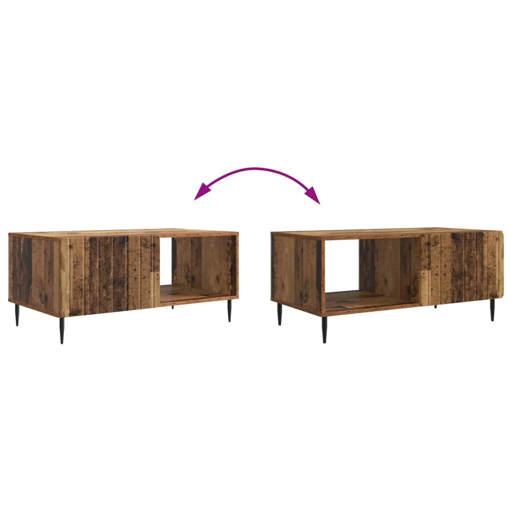 Tavolino da salotto Legno antico 90 x 50 x 40 cm 894503