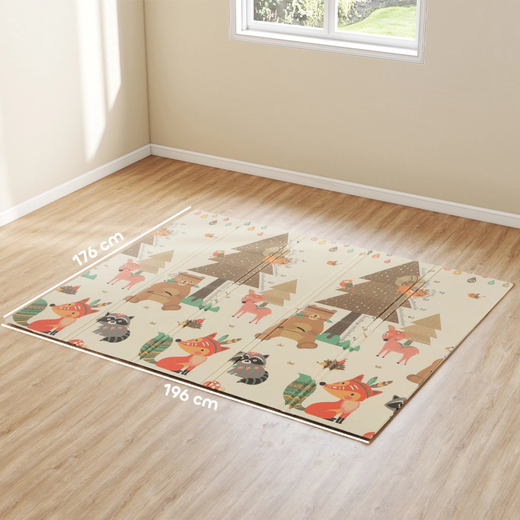Tappeto per Bambini ¨C Minimal ¨C Multicolore in XPE 196x176x1.5 cm