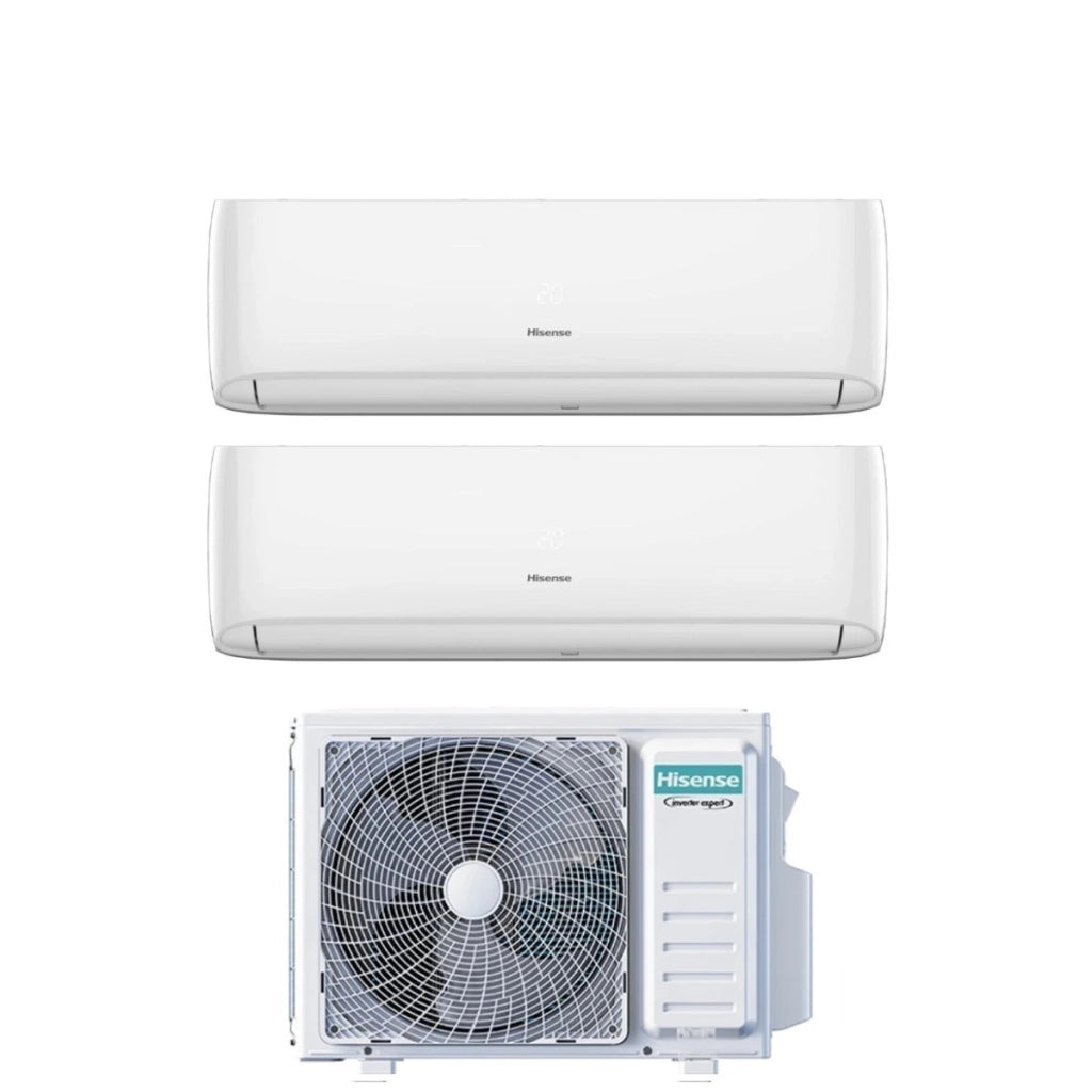 Condizionatore Dual Split Hisense Hi-Comfort 9+9 con 2AMW35U4RGC R-32 Wi-Fi Integrato