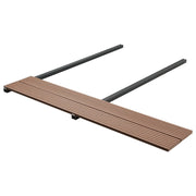 Tavola da decking 20 pcs Marrone Chiaro WPC 3444758