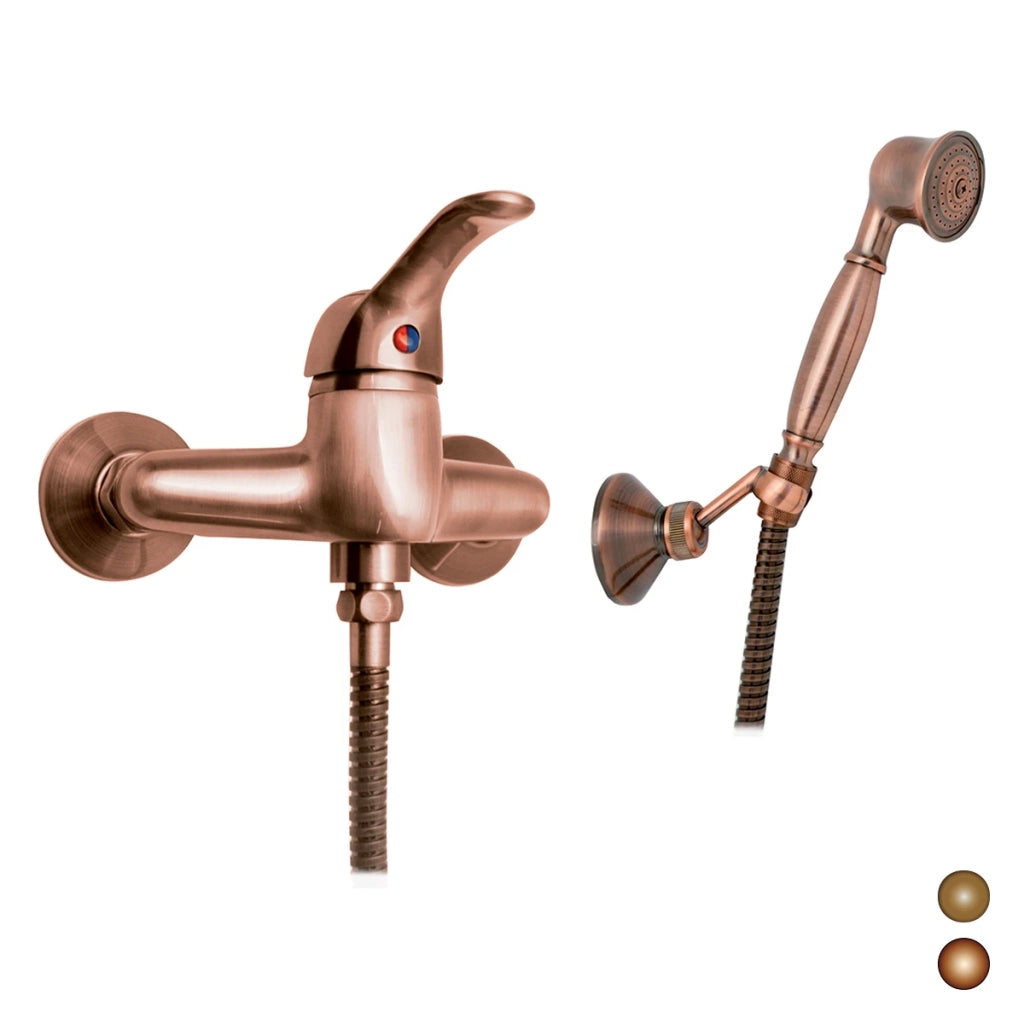 Monocomando esterno doccia DH serie CLASS Ramato