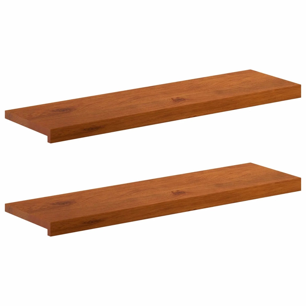 Soglie per finestre 2 pz Marrone 90 x 25 x 2 cm 42049986