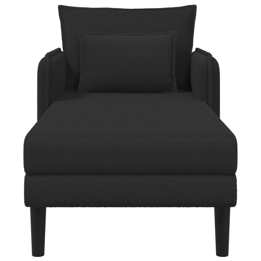 Chaise longue oversize Nero Bouclé 42048057