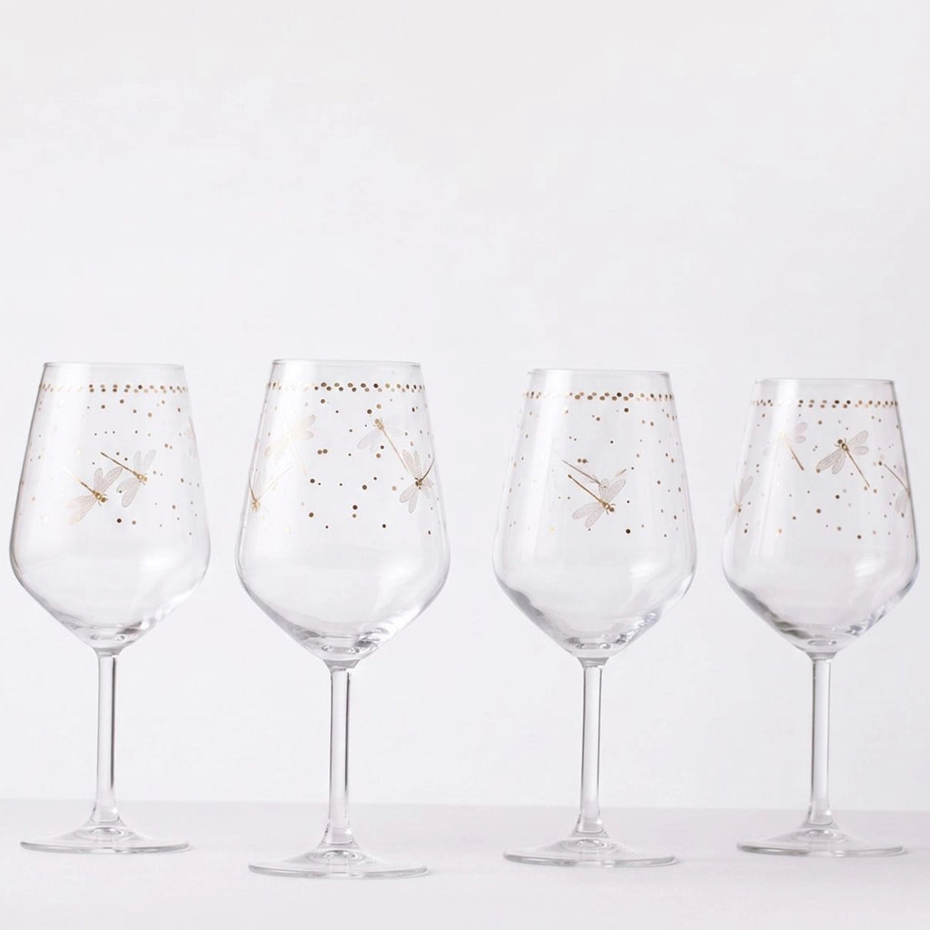 Nerali, Bicchieri set da 4 490 ml, Trasparente