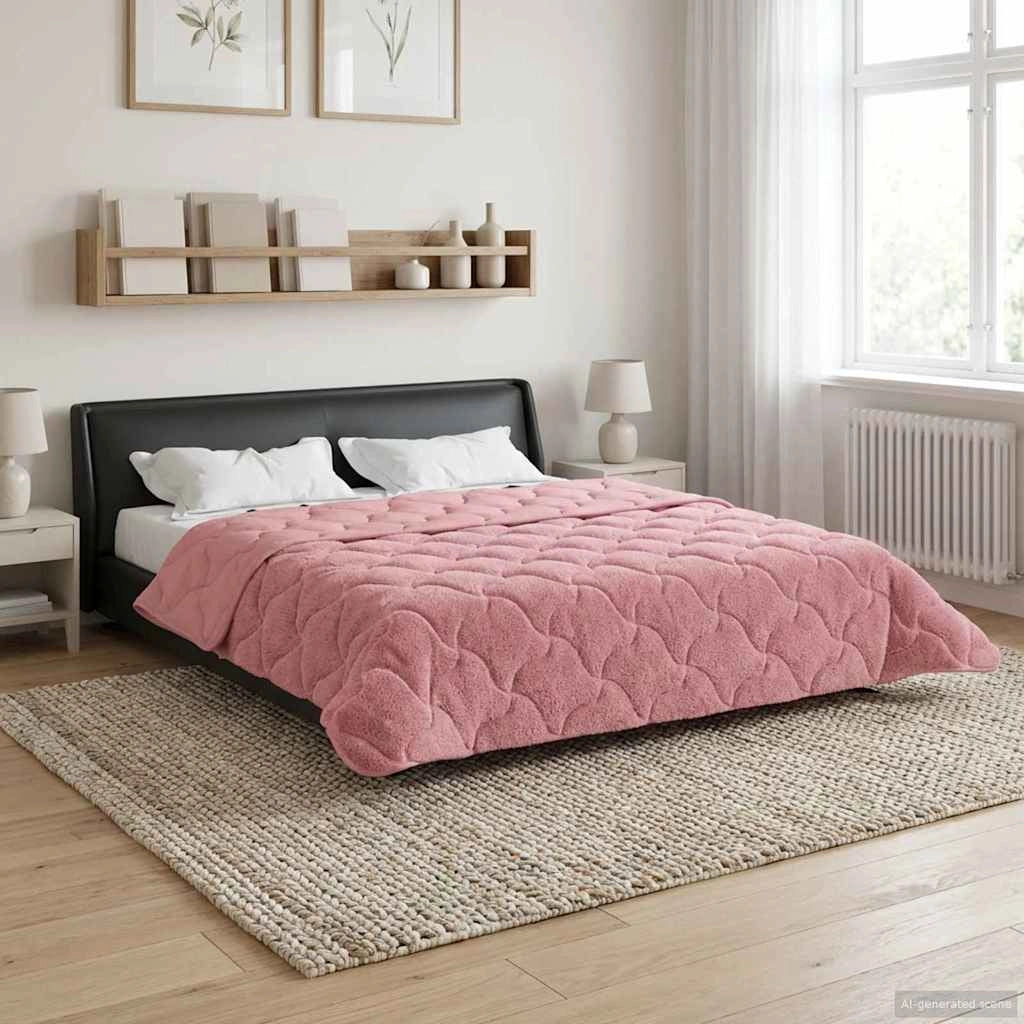 Duvet Invernale 200 x 220 cm Inverno Rosa Traspirante 42026345