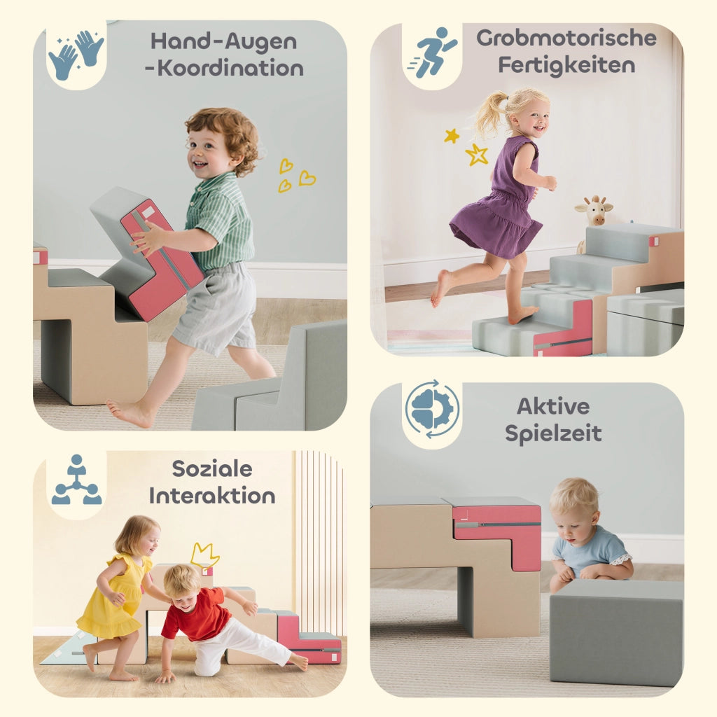 Blocchi da gioco morbidi per bambini ¨C zephmum ¨C multicolore