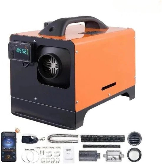 Calefazione a gasolio 12V con telecomando - Stand Kachel professionale - Riscaldamento auto

Specifiche tecniche: 
- 12V
- Diesel