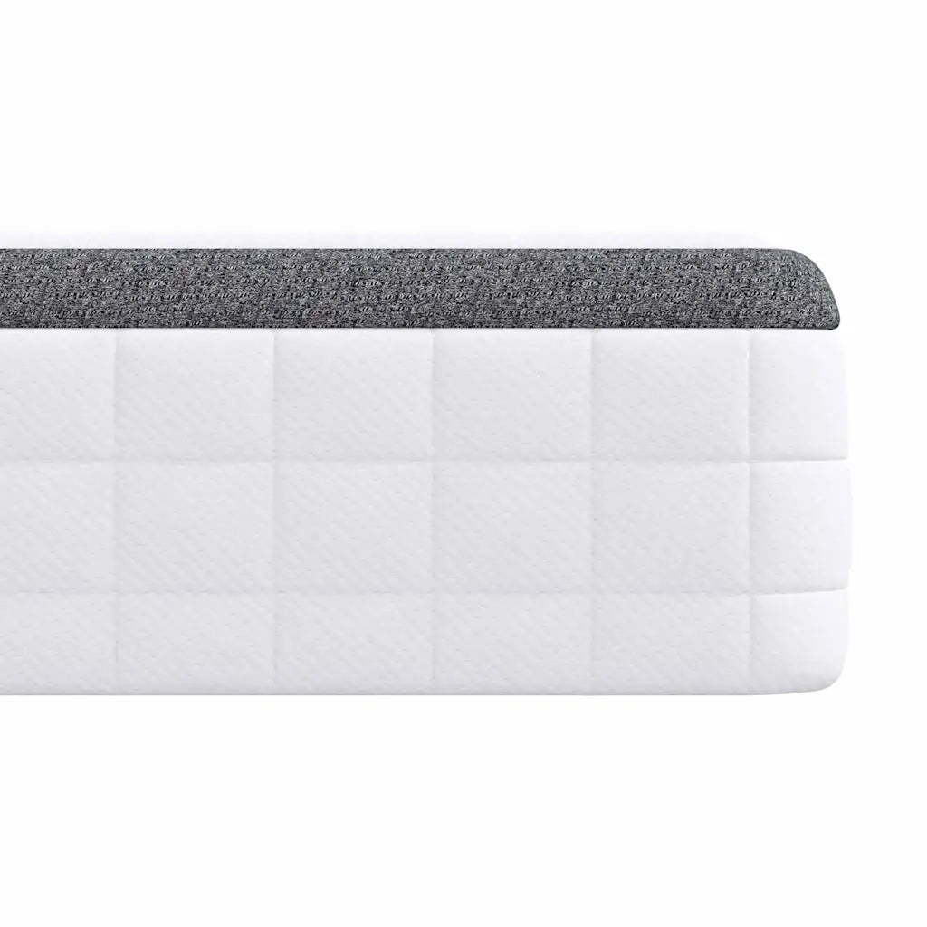Materasso-Materasso per letto Bianco e Grigio 70 x 200 cm Molla Bonell