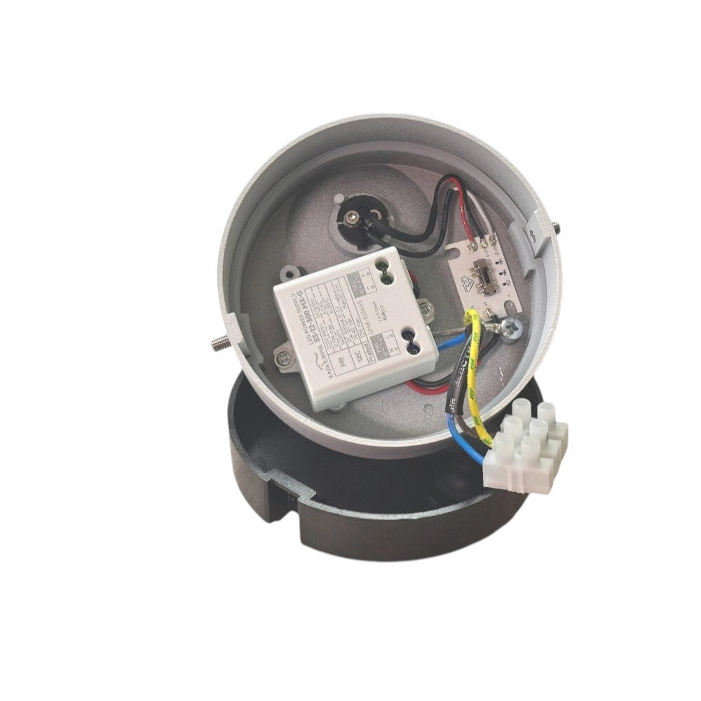 Trade Shop - Applique A Led Da Esterno 12 Watt Ip54 Con Teconologia Cct 3 Tonalità Di Luce 570-3c -