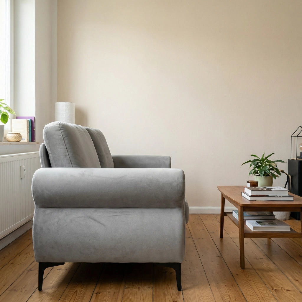 Divano 3 Posti ¨C MINIMAL ¨C Tessuto, Comodo e Robusto