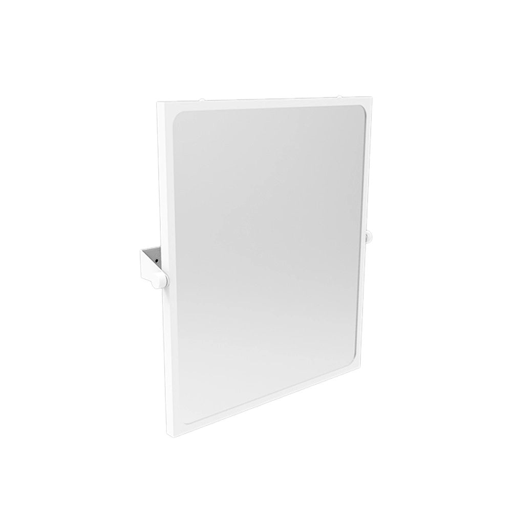 Specchio reclinabile da 60x70 bianco