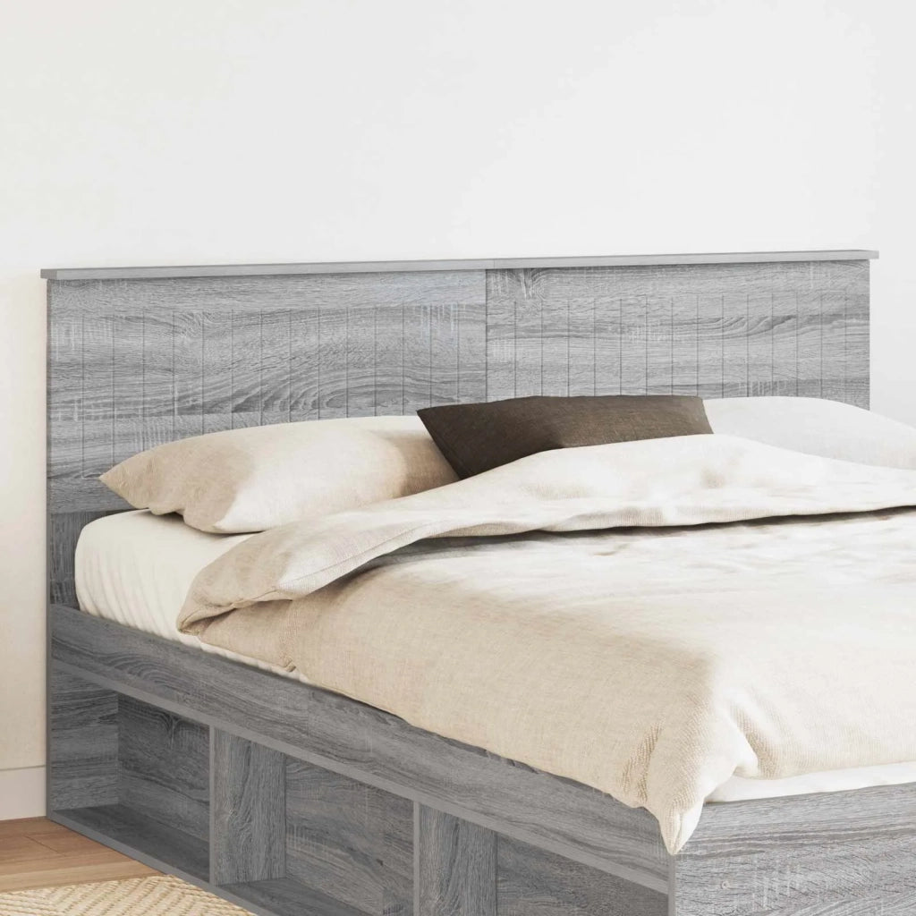 Testiera | Testata Grigio Sonoma Legno multistrato