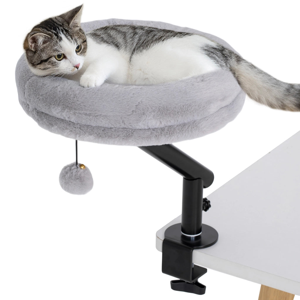 Letto per gatti con scrivania regolabile ¨C Minimal ¨C Grigio