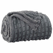 Coperta Grigio scuro 150 x 130 cm Panno