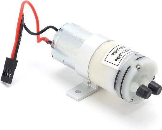 Pompa di raffreddamento acqua 3-6V 370 Pompa di raffreddamento acqua con connettore JR Interruttore di commutazione RC per barche Motor ESC con circolazione d'acqua