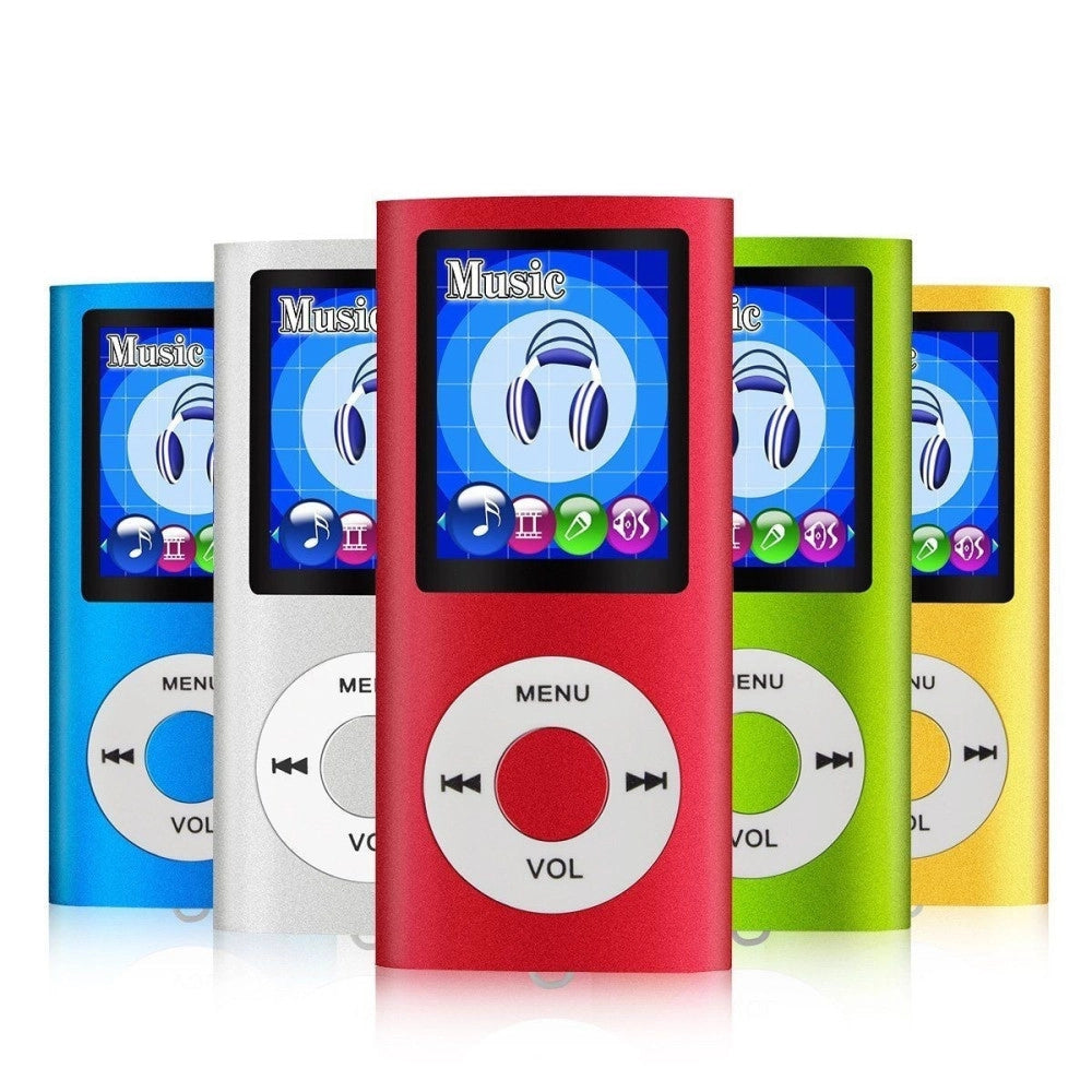 Trade Shop - Lettore Player Mp4 Mp3 4gb 8gb 16gb 32gb Video Audio Foto Radio Fm -