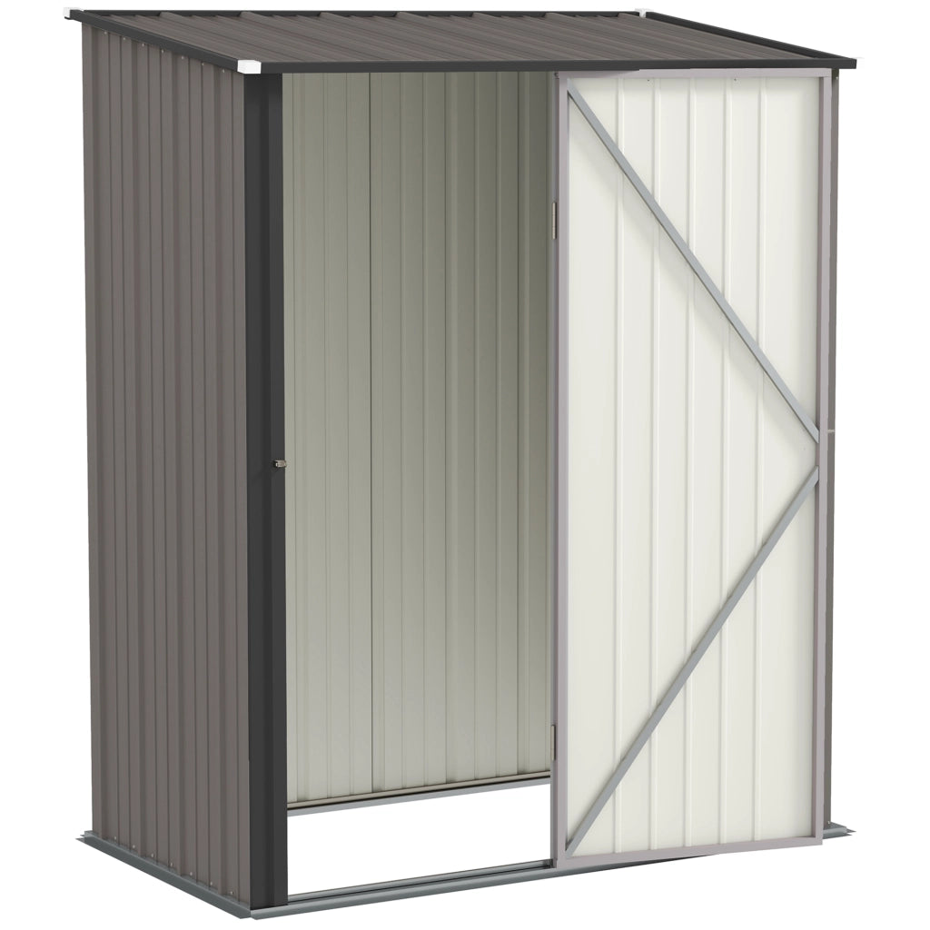 Casetta da Giardino ¨C Zephmum ¨C Grigio Chiaro 161.5x94.5x196cm