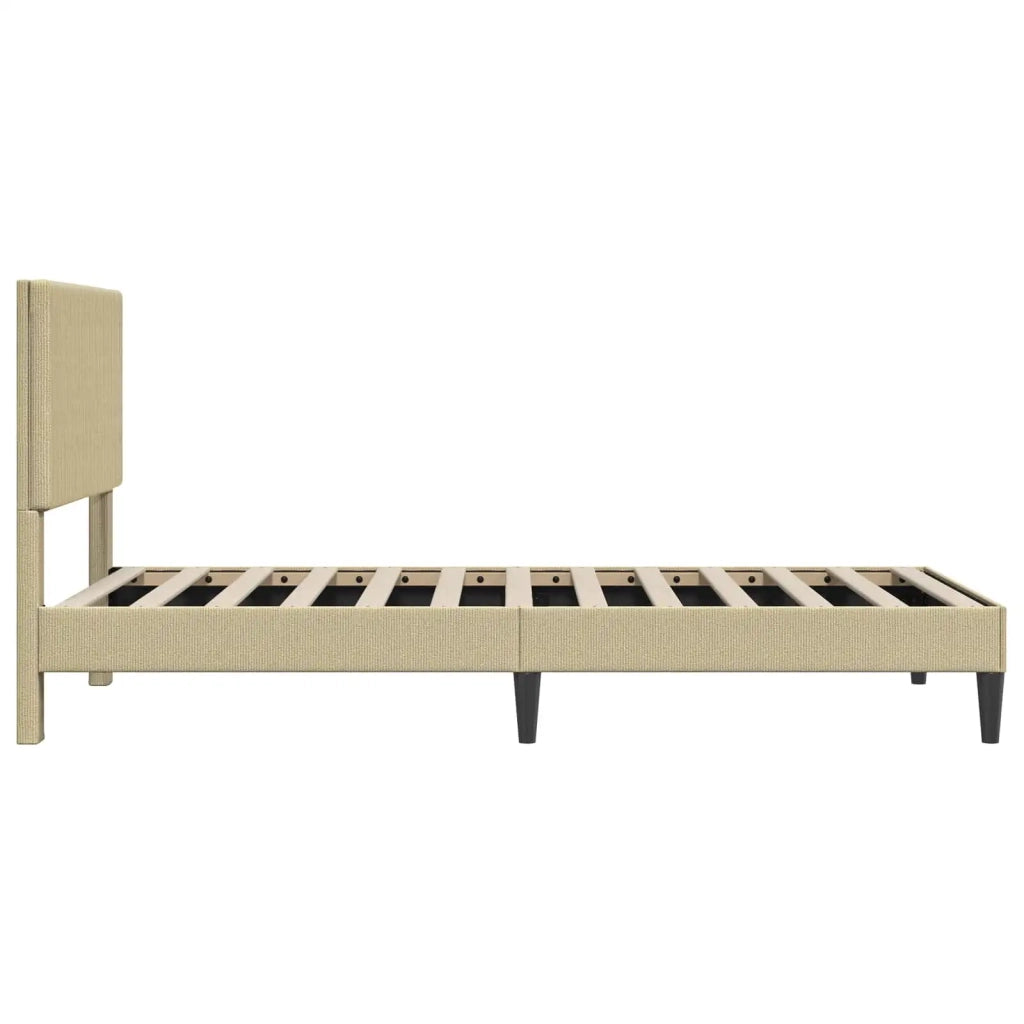 Struttura del letto Grigio Verde Chiaro 90 x 200 cm 42027715