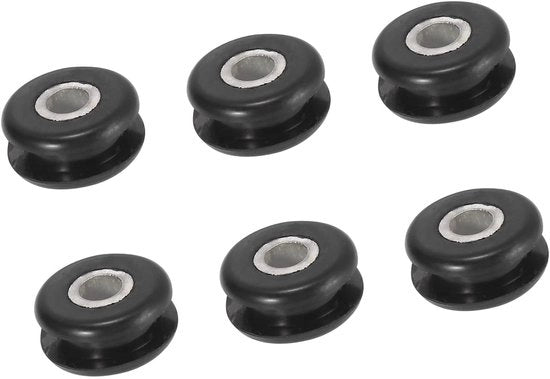 Sostegno per serbatoio in gomma - Duraturo - Resistente allo sfregamento - Resistente alla corrosione - Per Harley Softail 1984-1999 - Facile da installare - Supporti serbatoio in gomma