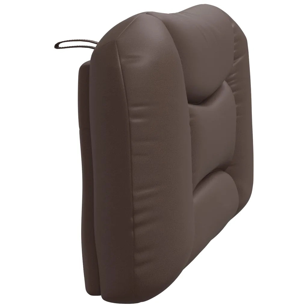 Cuscino Testiera Hvar Marrone 100 cm in Similpelle 374558
